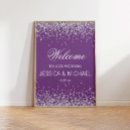 Search for silver welcome wedding signs Elegant