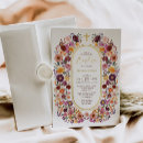 Search for party baptism invitations Watercolor wildflower meadow wreath