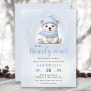 Search for polar bear invitations Blue