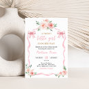 Search for pink bow baby shower invitations Modern