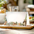 Search for woodland place cards Greenery
