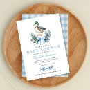 Search for duck baby boy shower invitations Blue