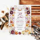 Search for white pumpkin bridal shower invitations Fall in love