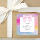 Search for rainbow birthday stickers Elegant