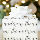 Search for name wrapping paper Black and white