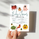 Search for monster baby shower invitations Modern
