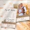 Search for calendar save the dates Simple minimalist typography