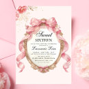 Search for surprise sweet 16 invitations Floral