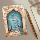 Search for peacock indian wedding invitations Peacocks