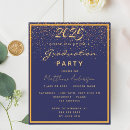 Search for 4x5 graduation invitations announcements Navy blue