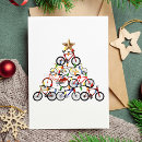 Search for bicycle christmas cards Winter