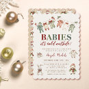 Search for twins christmas baby shower invitations Winter