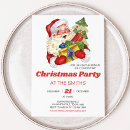 Search for retro christmas invitations Vintage