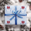 Search for red white and blue wrapping paper For her