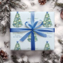 Search for blue and silver christmas wrapping paper Watercolor