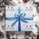 Search for preppy wrapping paper Blue and white