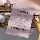Search for dusty pink wedding invitations Simple