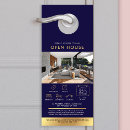 Search for real estate door hangers Open house