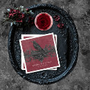 Search for antique halloween napkins Black roses
