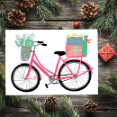 Search for bicycle christmas cards Retro