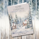 Search for vermont christmas cards Watercolor