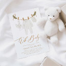 Search for clothesline baby shower invitations Rustic