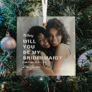 Search for bridesmaid ornaments Maid of honor