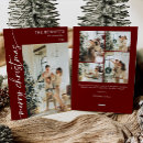Search for memories christmas cards 5 photo collage