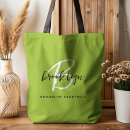 Search for lime green tote bags Calligraphy