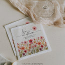 Search for poppy flower napkins Bridal shower