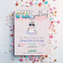 Search for unicorn 6th birthday invitations Rainbow