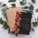 Search for orange and black wedding invitations Elegant