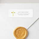 Search for christian return address labels Gold