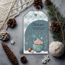 Search for hot cocoa gift tags Snowflakes