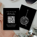 Search for retro wedding enclosure cards Black and white