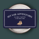 Search for nautical sailboat business cards Boat captain