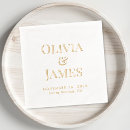 Search for rose gold wedding napkins Minimal