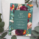 Search for floral 60th birthday invitations Elegant