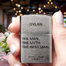 Search for groomsmen zippo lighters Typography