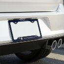 Search for logo license plate frames Typography