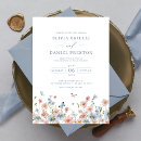 Search for dusty blue and blush wedding invitations Rustic
