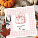 Search for pink pumpkin napkins Modern