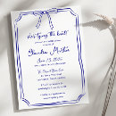 Search for navy bridal shower invitations Vintage