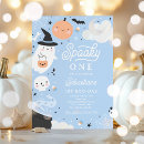 Search for halloween 1st birthday invitations Ghost birthday party
