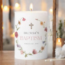 Search for baptism candles Floral