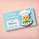 Search for cookies business cards Baking