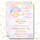 Search for twin stars baby shower invitations For her