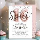 Search for rose gold balloons invitations Chic