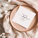 Search for rehearsal dinner napkins Script