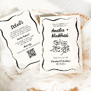 Search for whimsical wedding invitations Modern